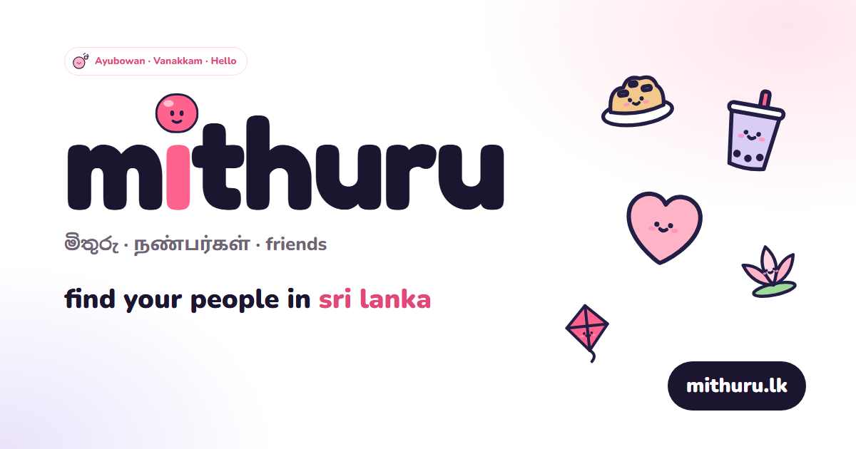 mithuru: find your people in sri lanka